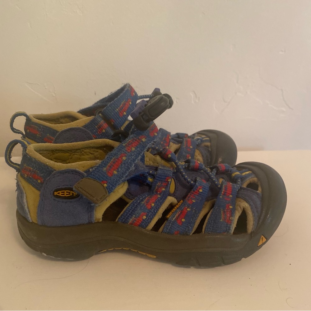 KEEN Kids Blue Car Sandals